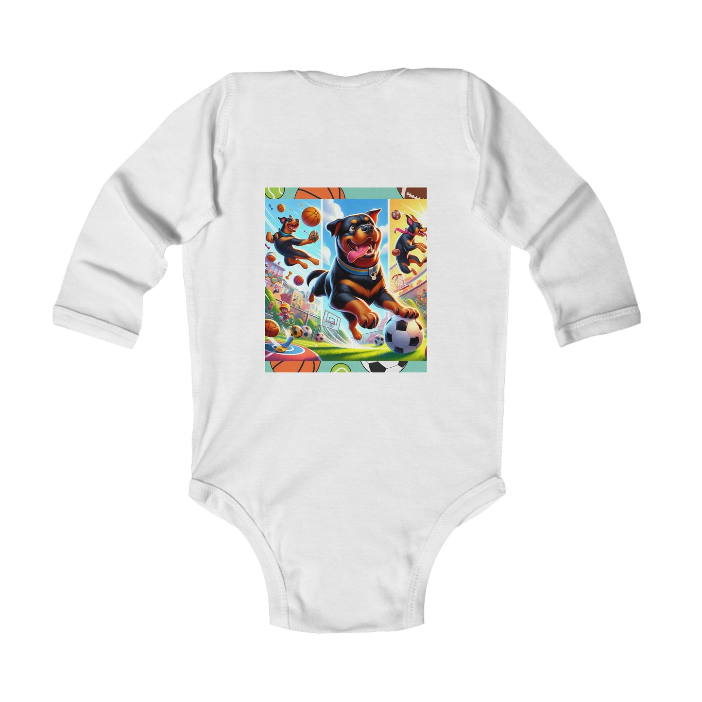 Rottweiler Sports - Infant Long Sleeve Bodysuit