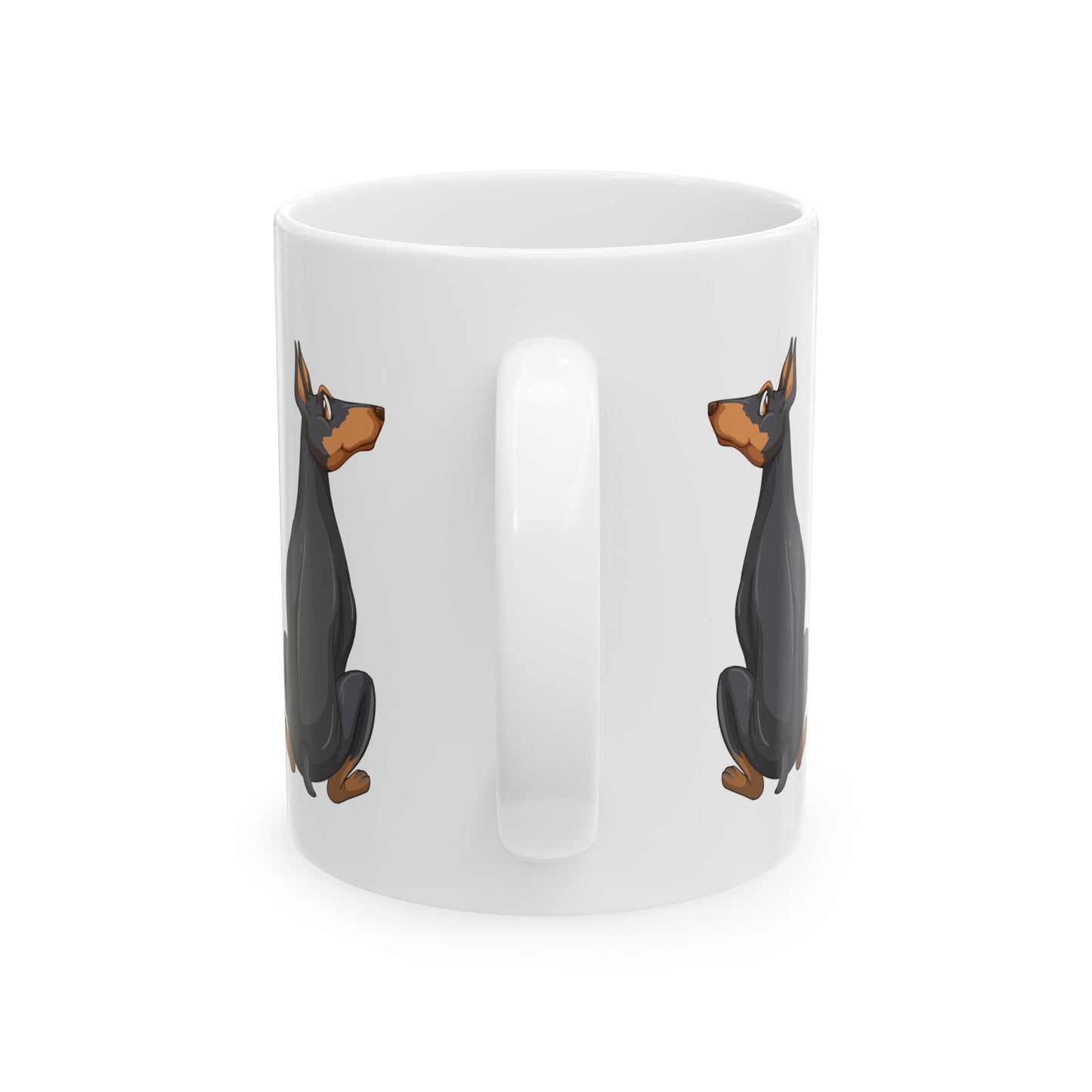 Doberman - Ceramic Mug, (11oz, 15oz)