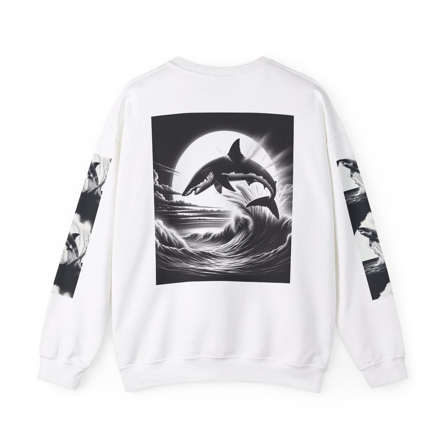 Air Jaws Sharks - Unisex Heavy Blend™ Crewneck Sweatshirt