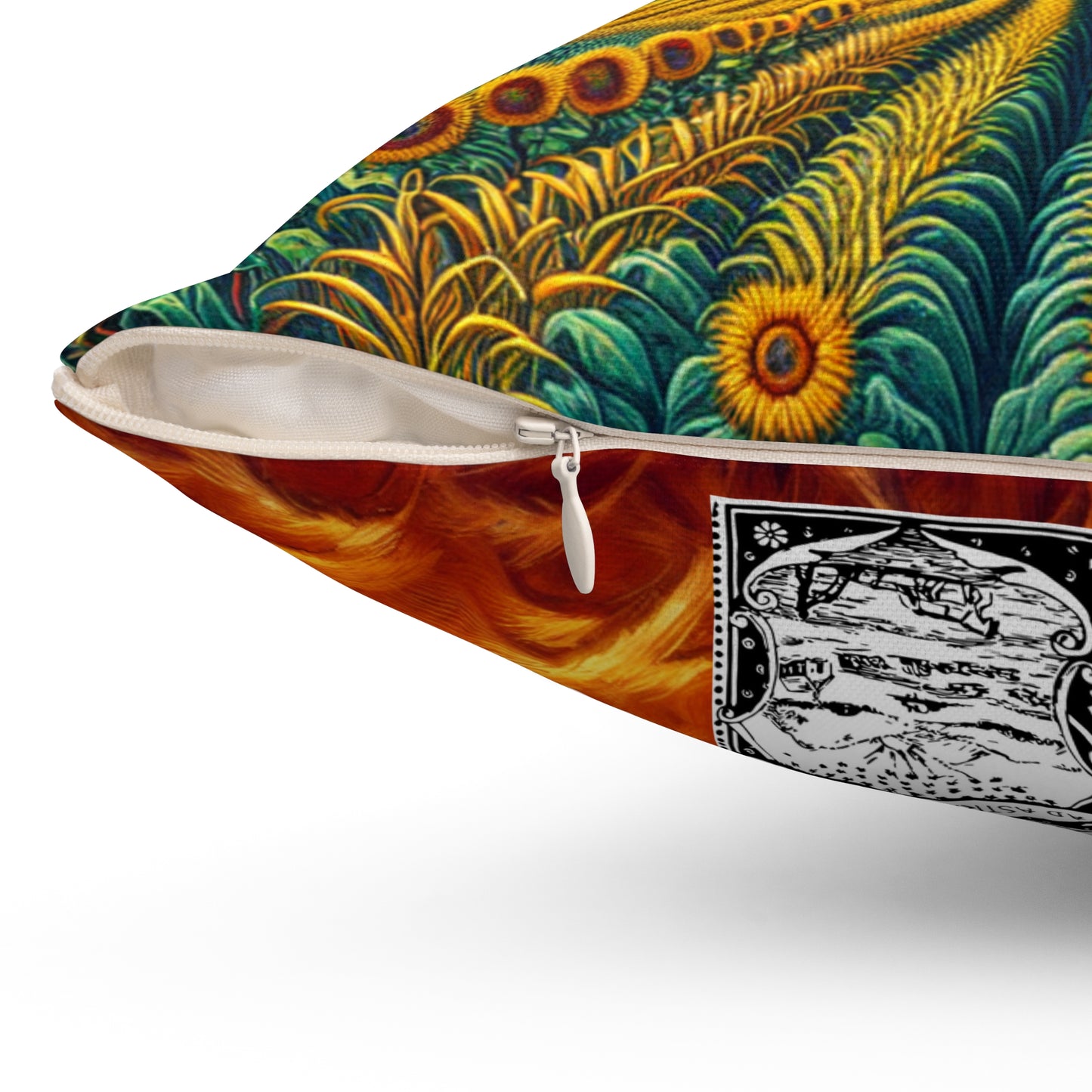 Kansas - Spun Polyester Square Pillow