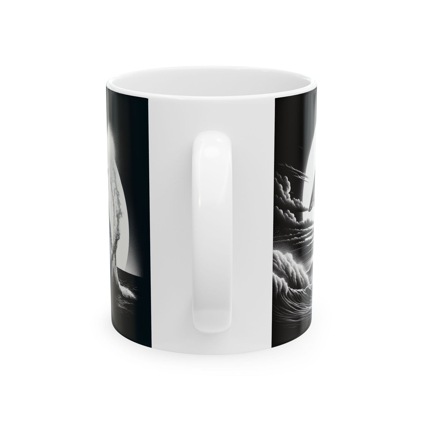 Air Jaws Sharks - Ceramic Mug, (11oz, 15oz)