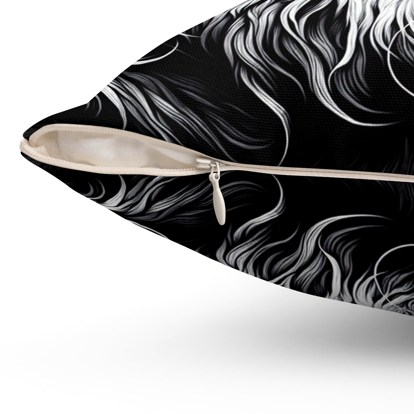 Tiger - Spun Polyester Square Pillow
