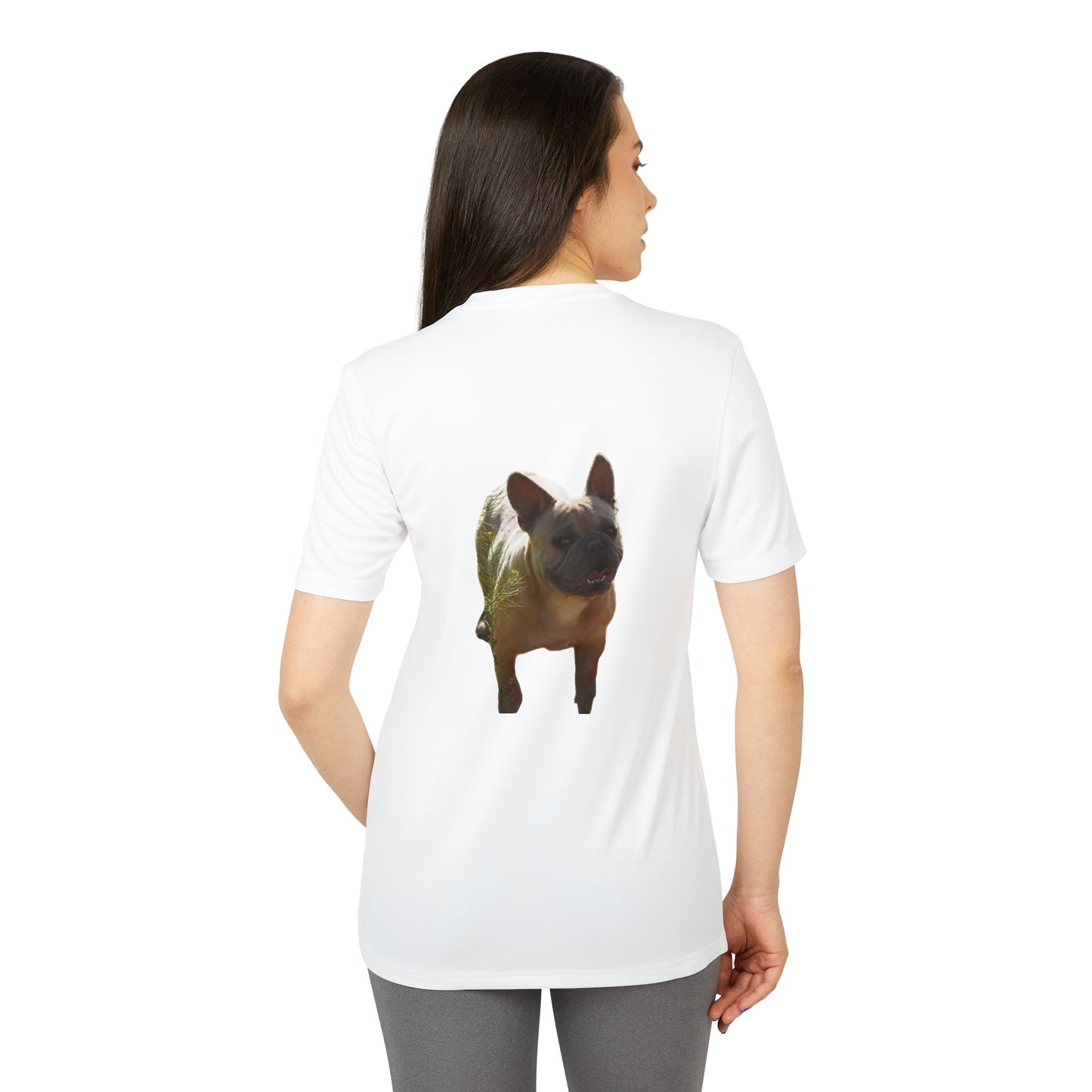 French Bulldog Unisex T-shirt - adidas Sport Tee (The Beren Collection)