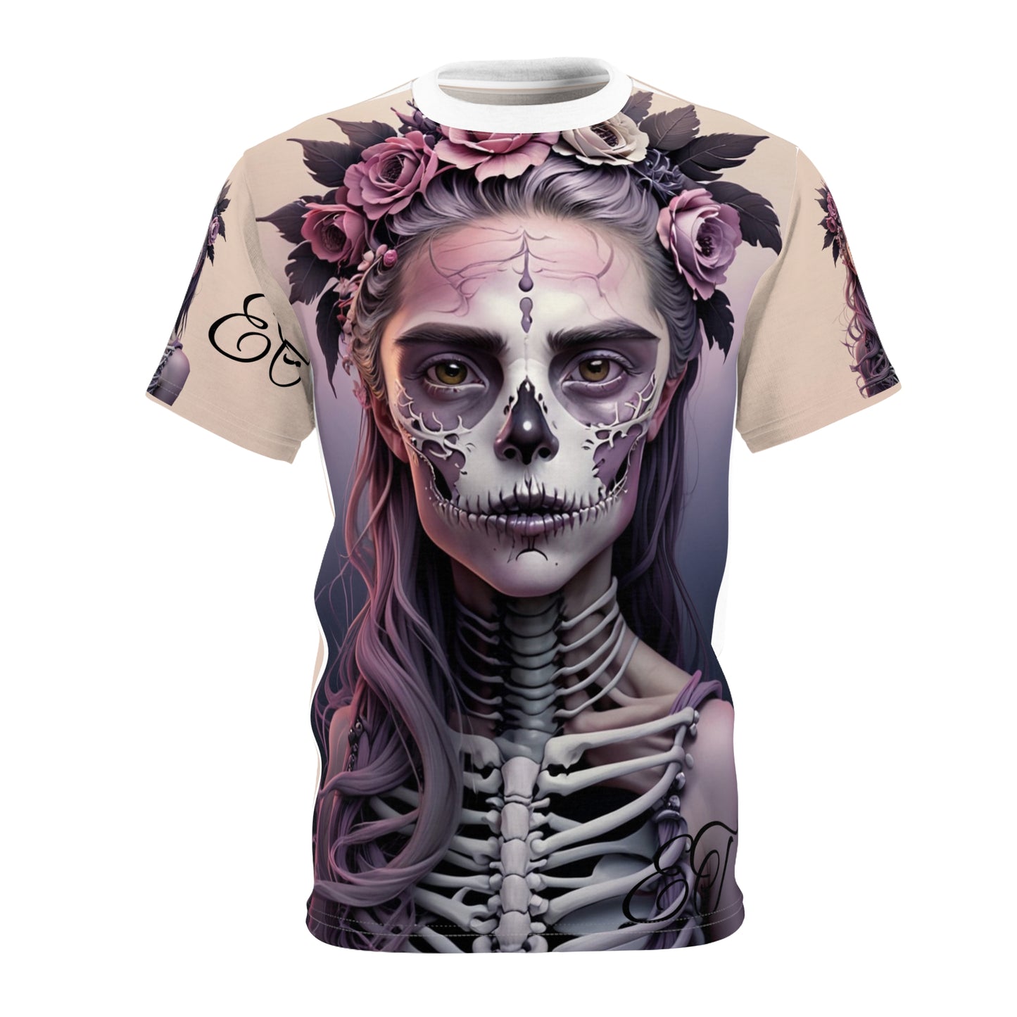 ET Collection (Dia de los Muertos) - Unisex Cut & Sew Tee (AOP)