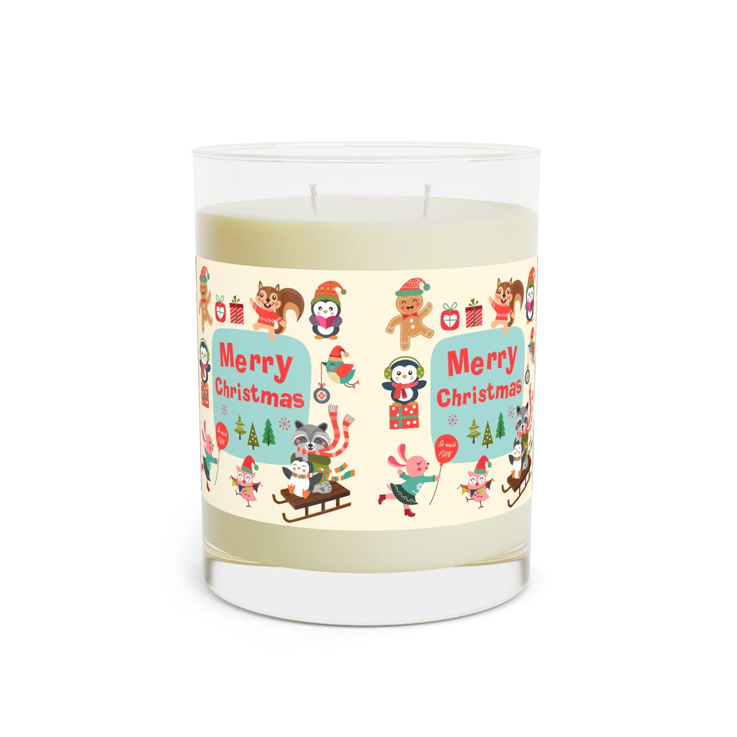 Christmas - Scented Candle - Full Glass, 11oz