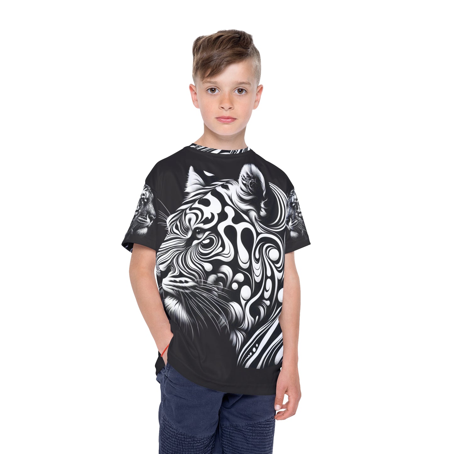 Tiger - Kids Sports Jersey (AOP)