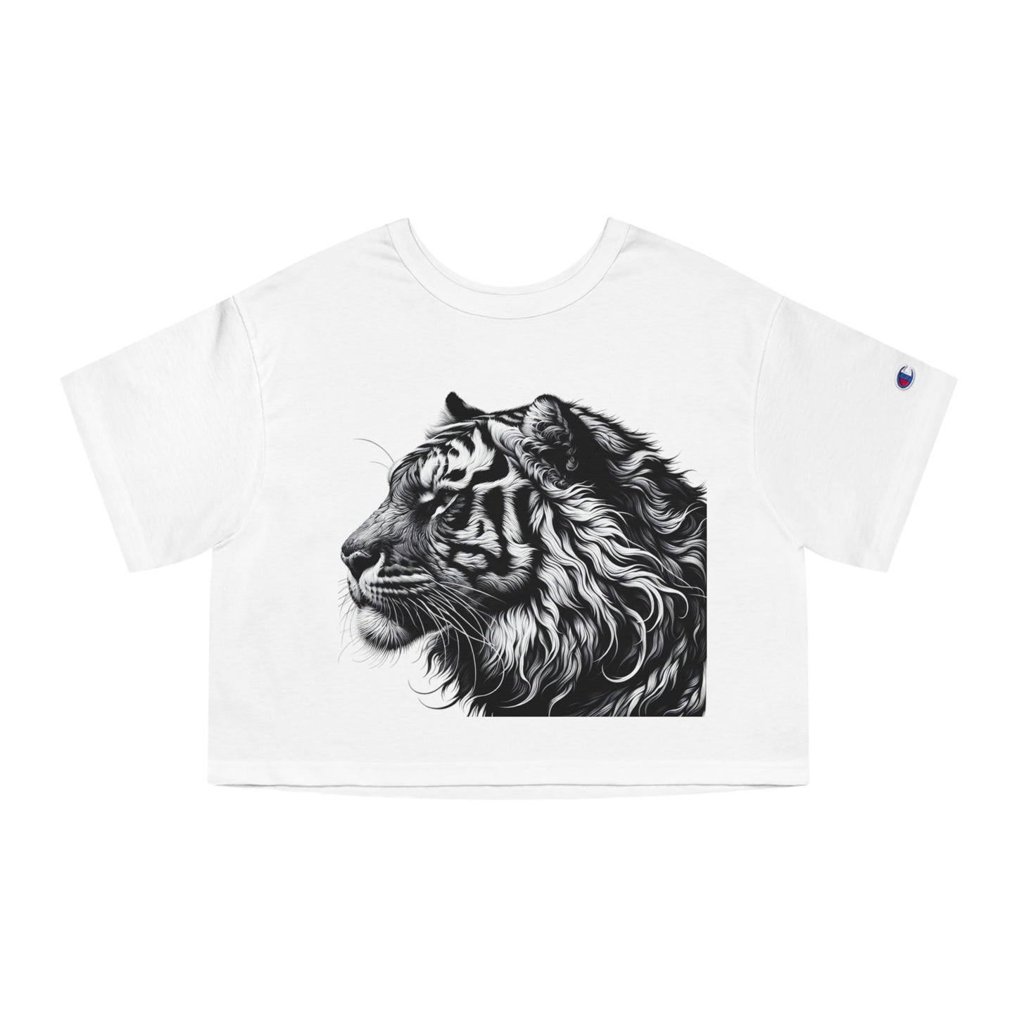 Tiger Women's Crop T-Shirt