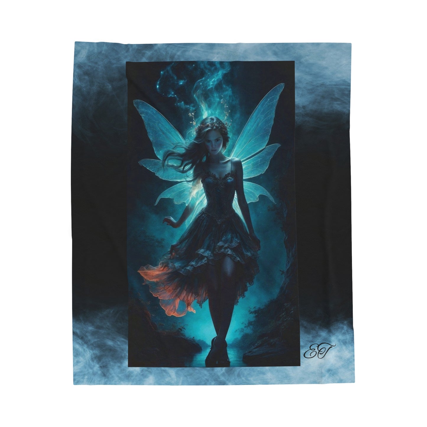 Fantasy Fairy Velveteen Blanket (The ET Collection)