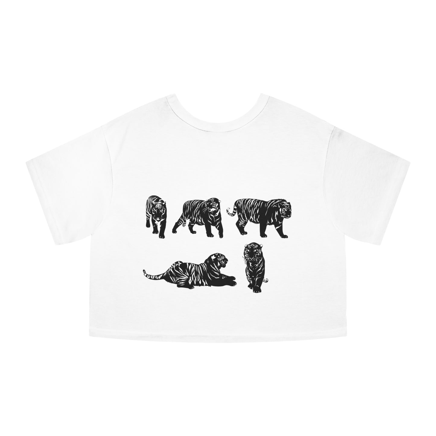 Tiger Women's Crop T-Shirt