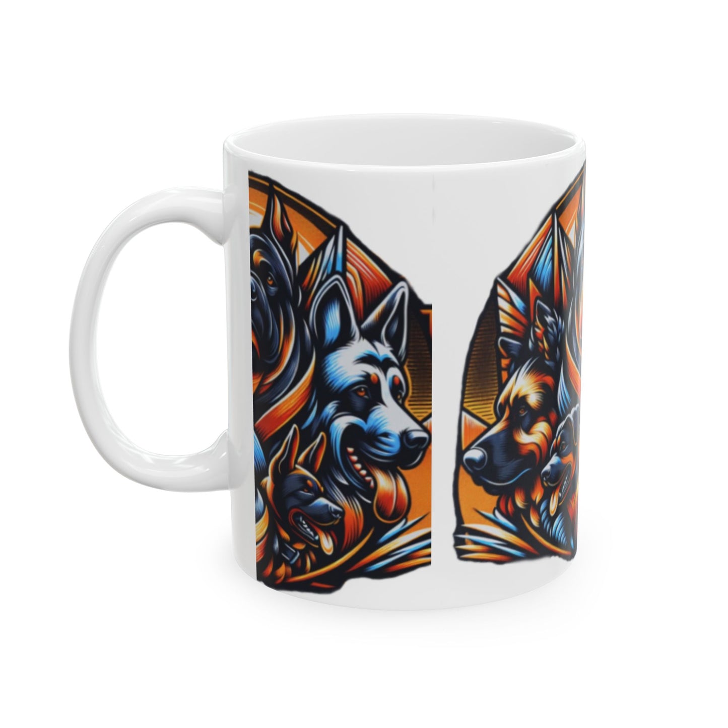 Dog Group - Ceramic Mug, (11oz, 15oz)