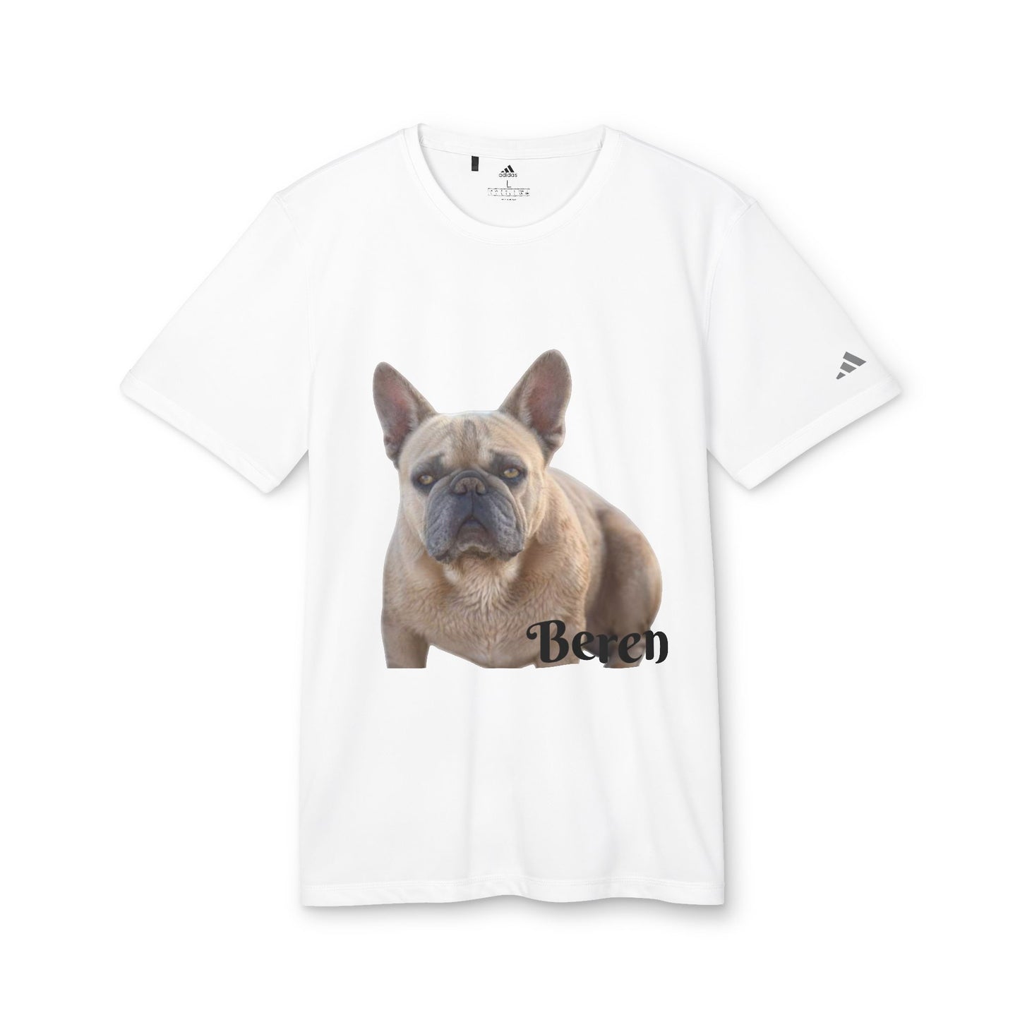 French Bulldog Unisex T-shirt - adidas Sport Tee (The Beren Collection)