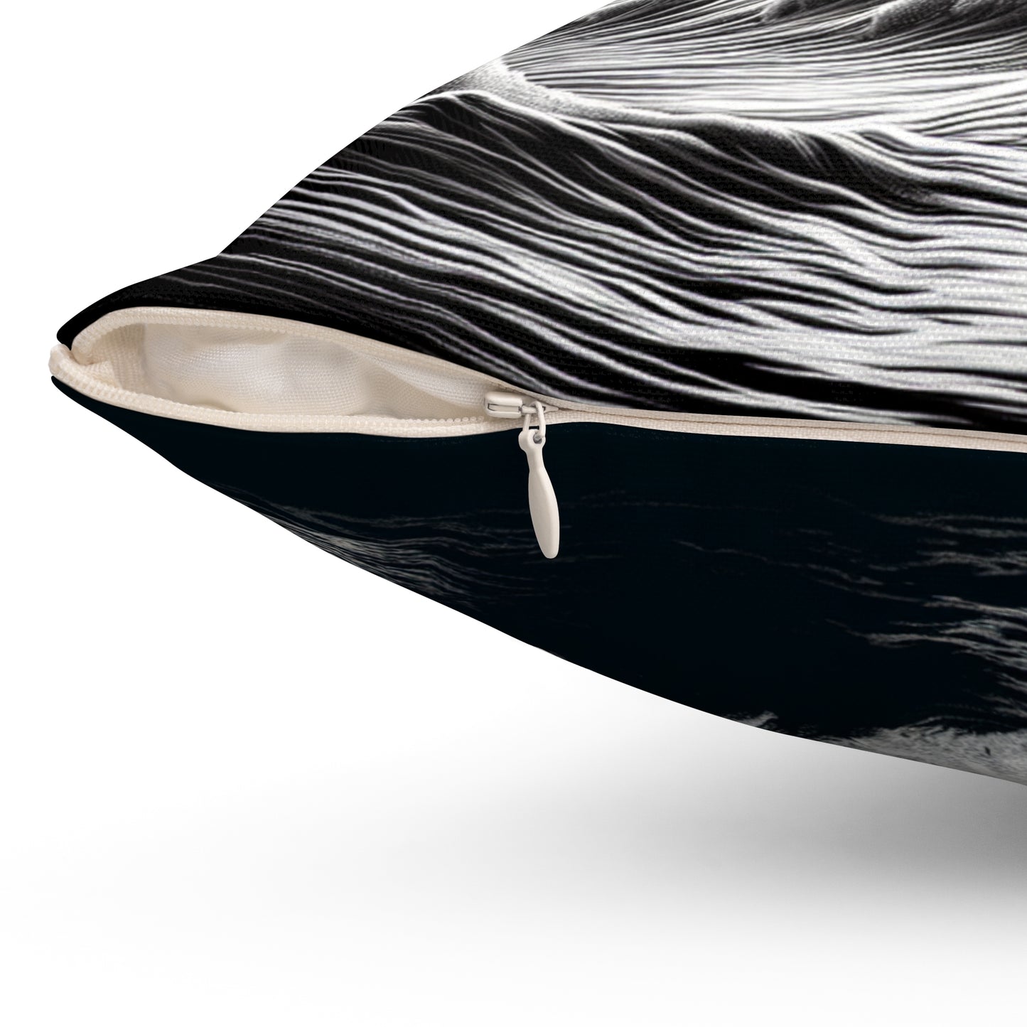 Air Jaws Shark - Spun Polyester Square Pillow