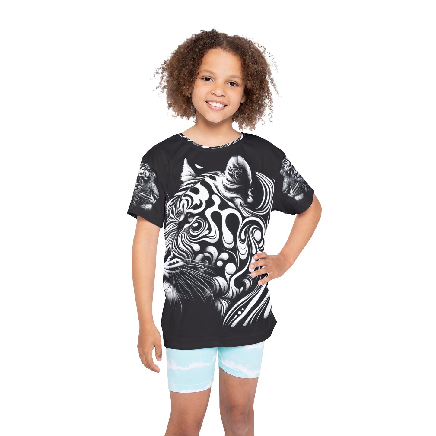 Tiger - Kids Sports Jersey (AOP)