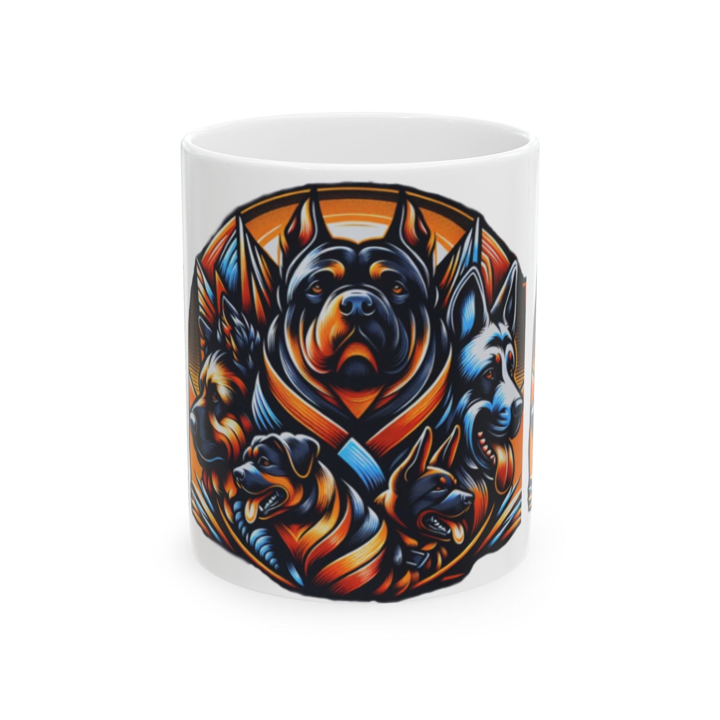 Dog Group - Ceramic Mug, (11oz, 15oz)
