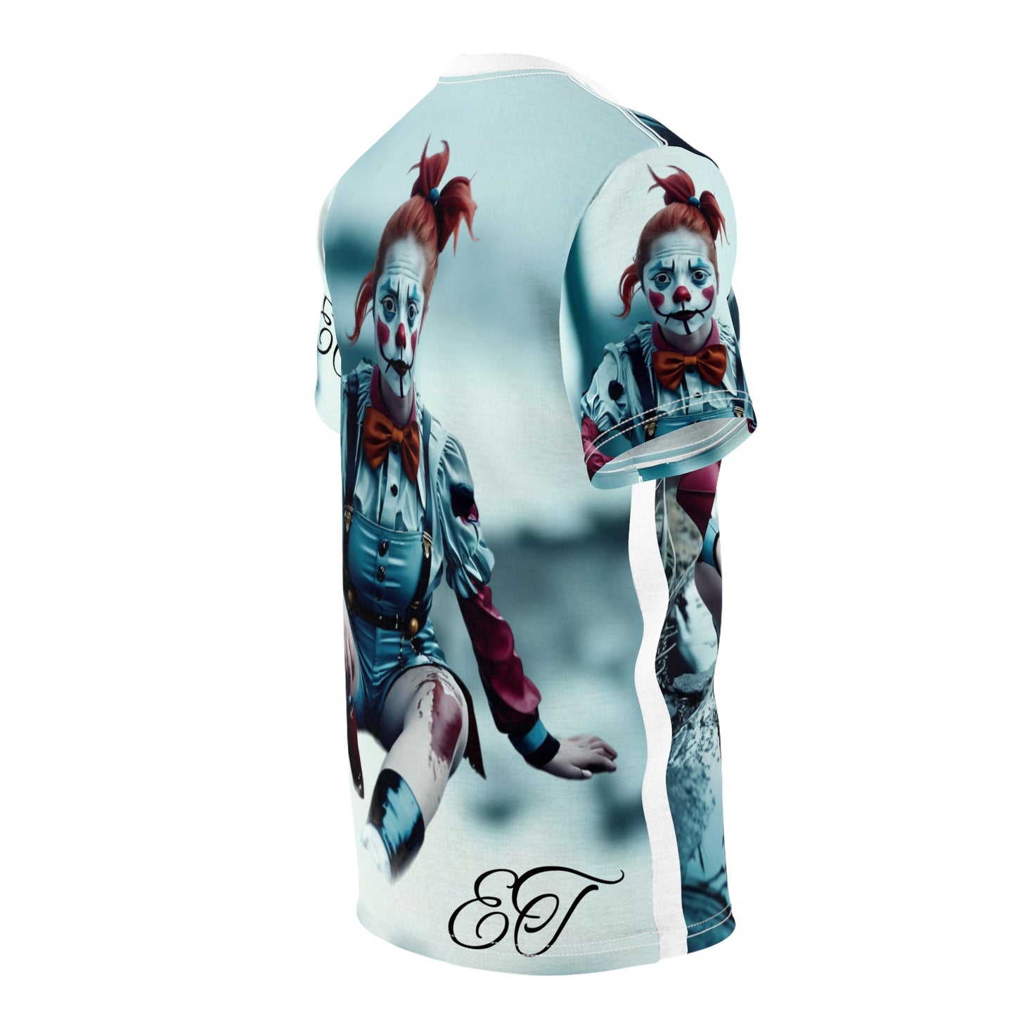 ET collection (Clown) Unisex Cut & Sew Tee (AOP)