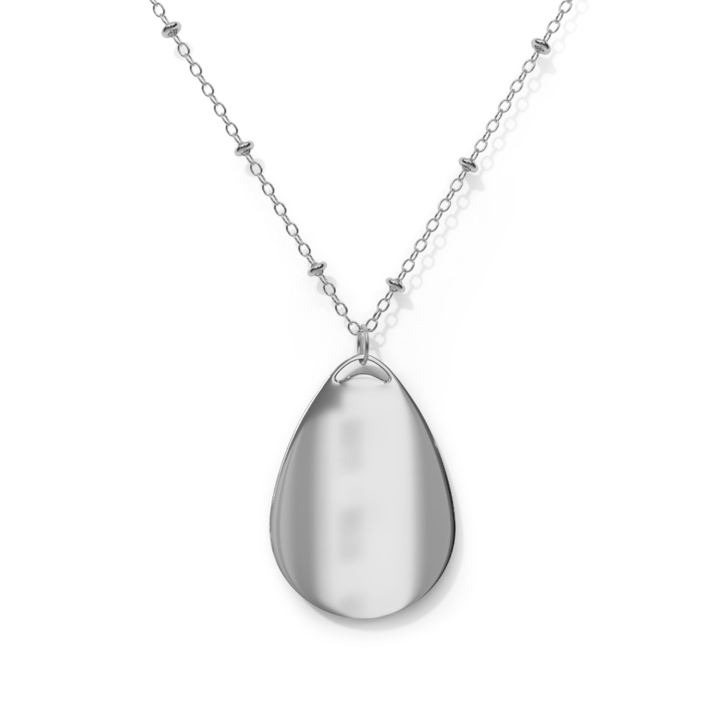 Yogi Meditation - Oval Necklace