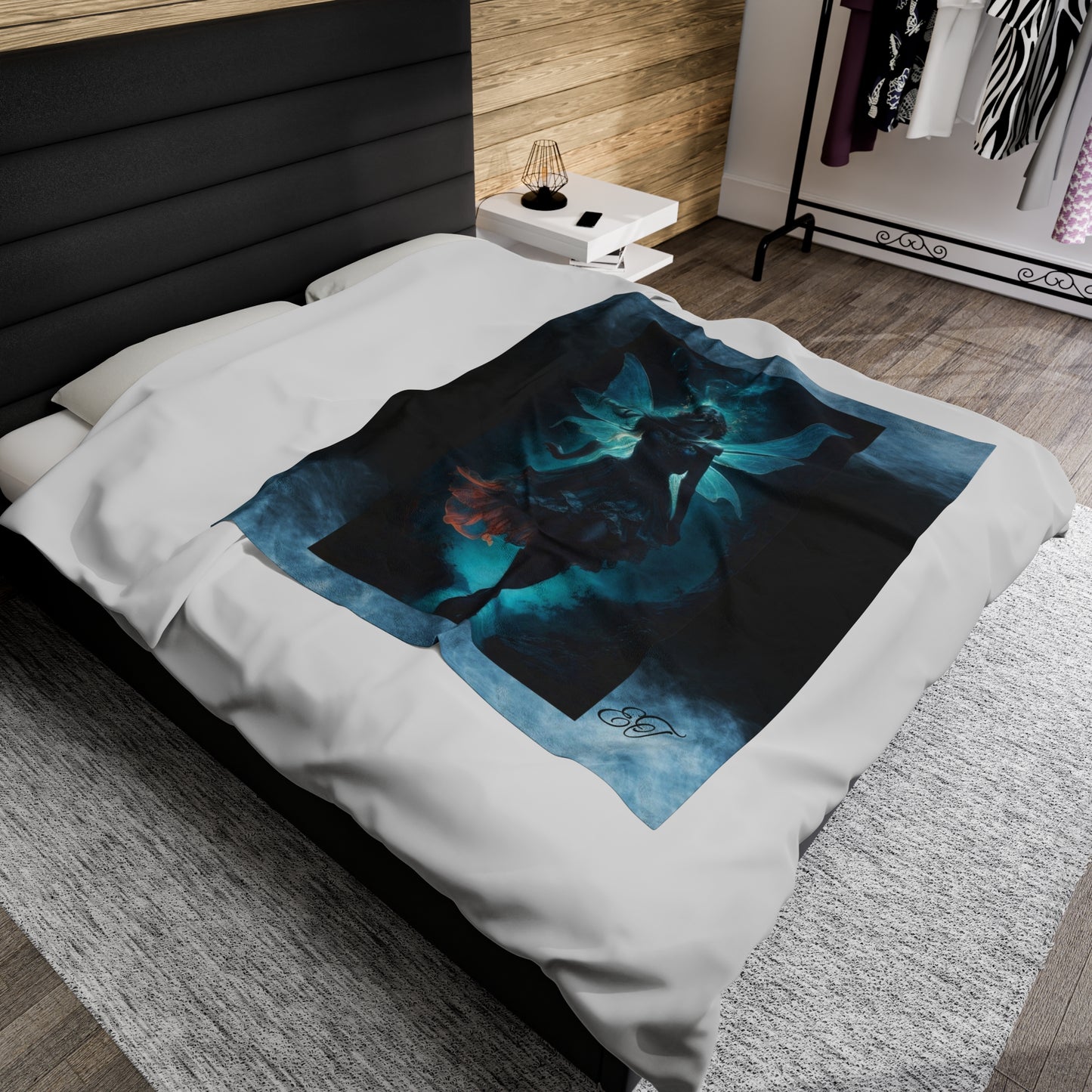 Fantasy Fairy Velveteen Blanket (The ET Collection)