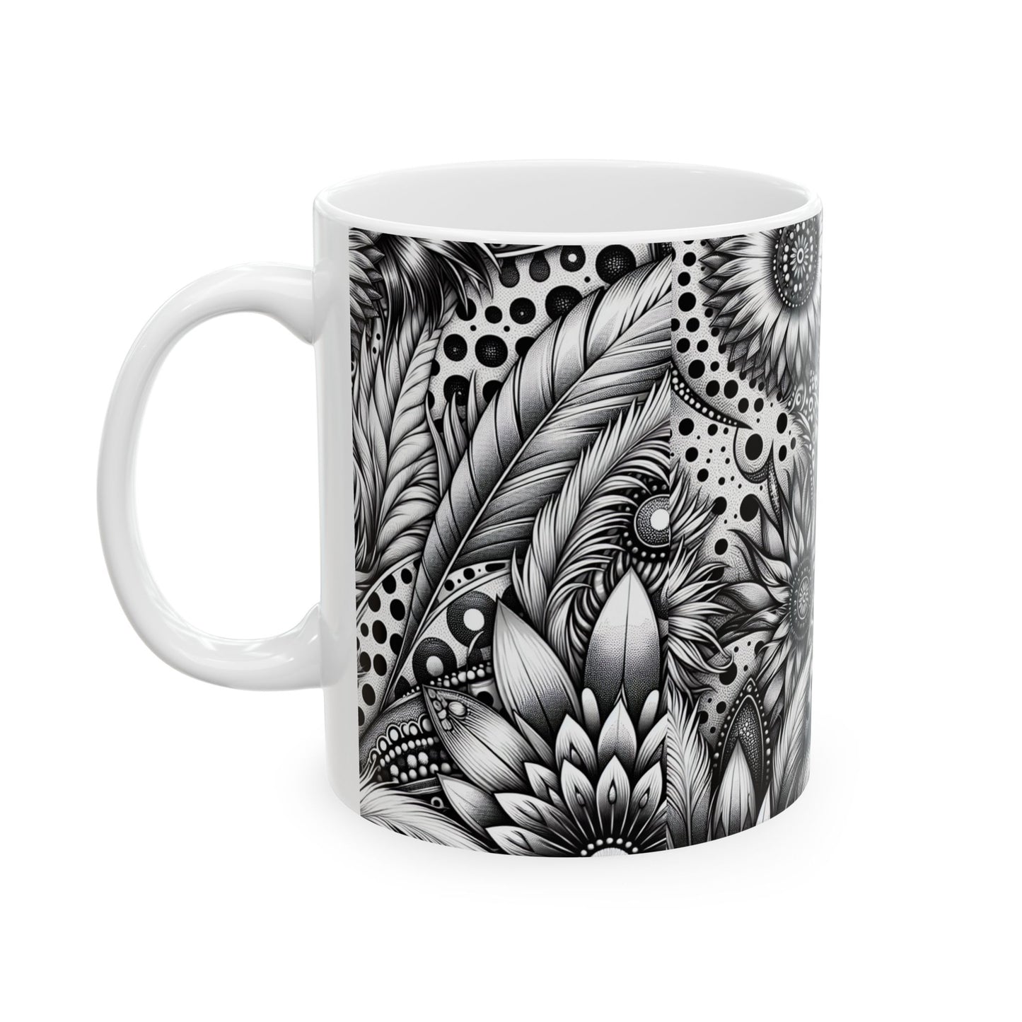 Art Pattern - Ceramic Mug, (11oz, 15oz)