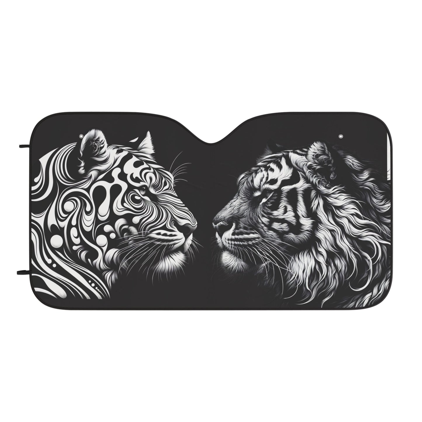 Tiger Car Sun Shades