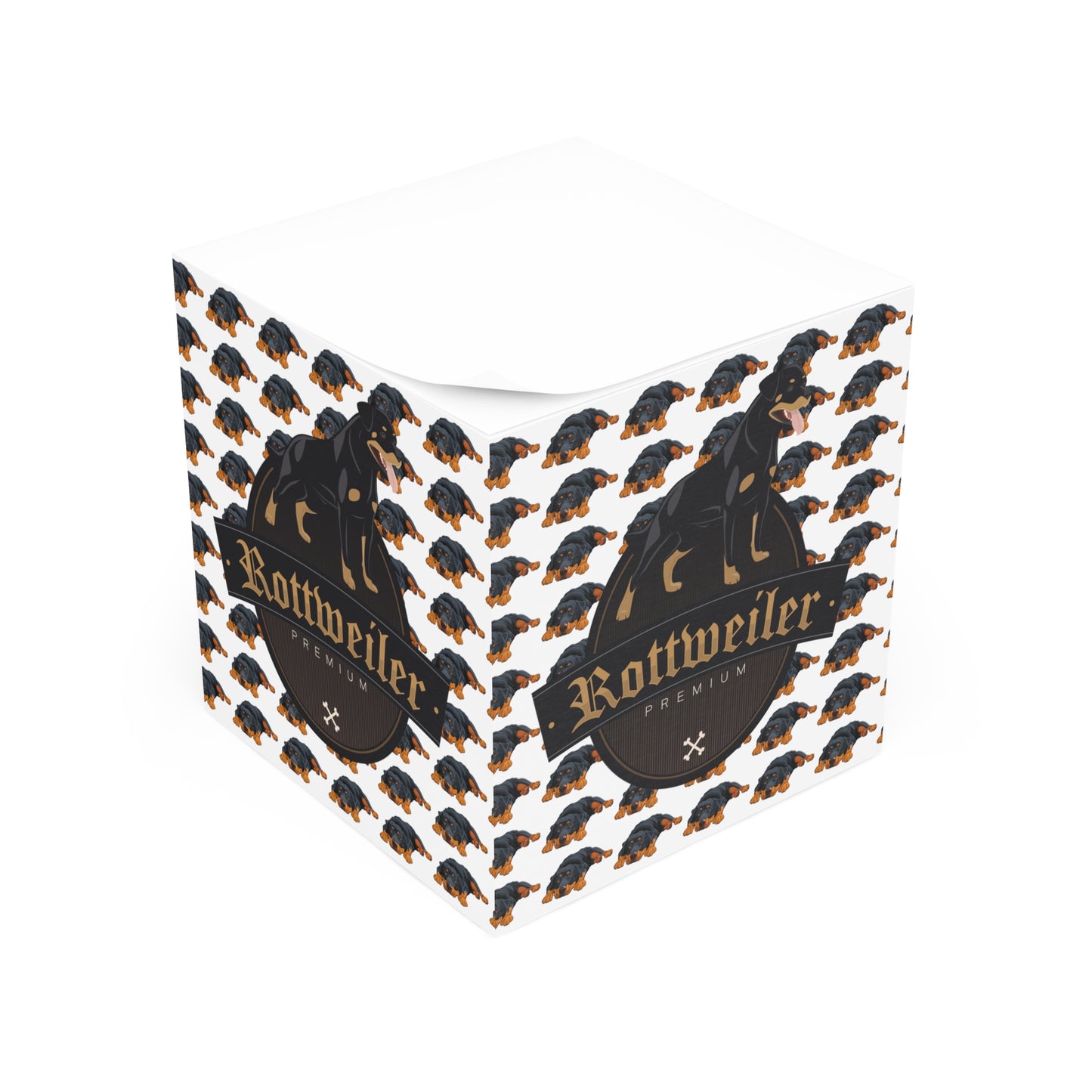 Rottweiler - Note Cube