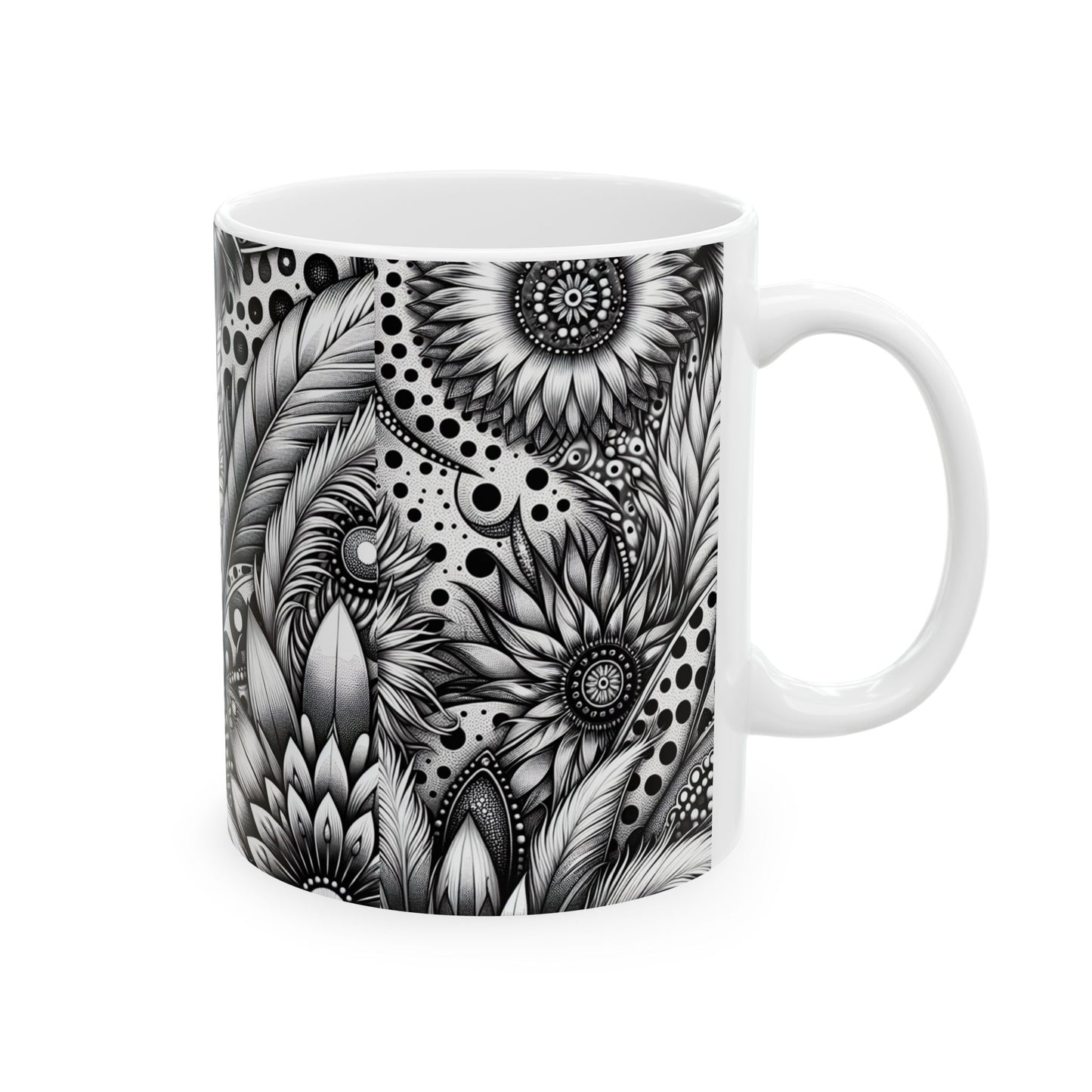 Art Pattern - Ceramic Mug, (11oz, 15oz)