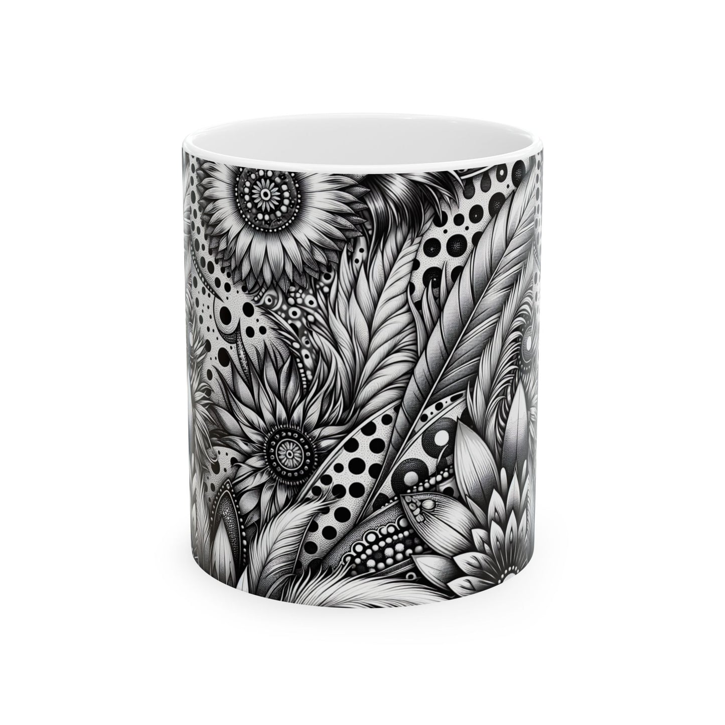 Art Pattern - Ceramic Mug, (11oz, 15oz)