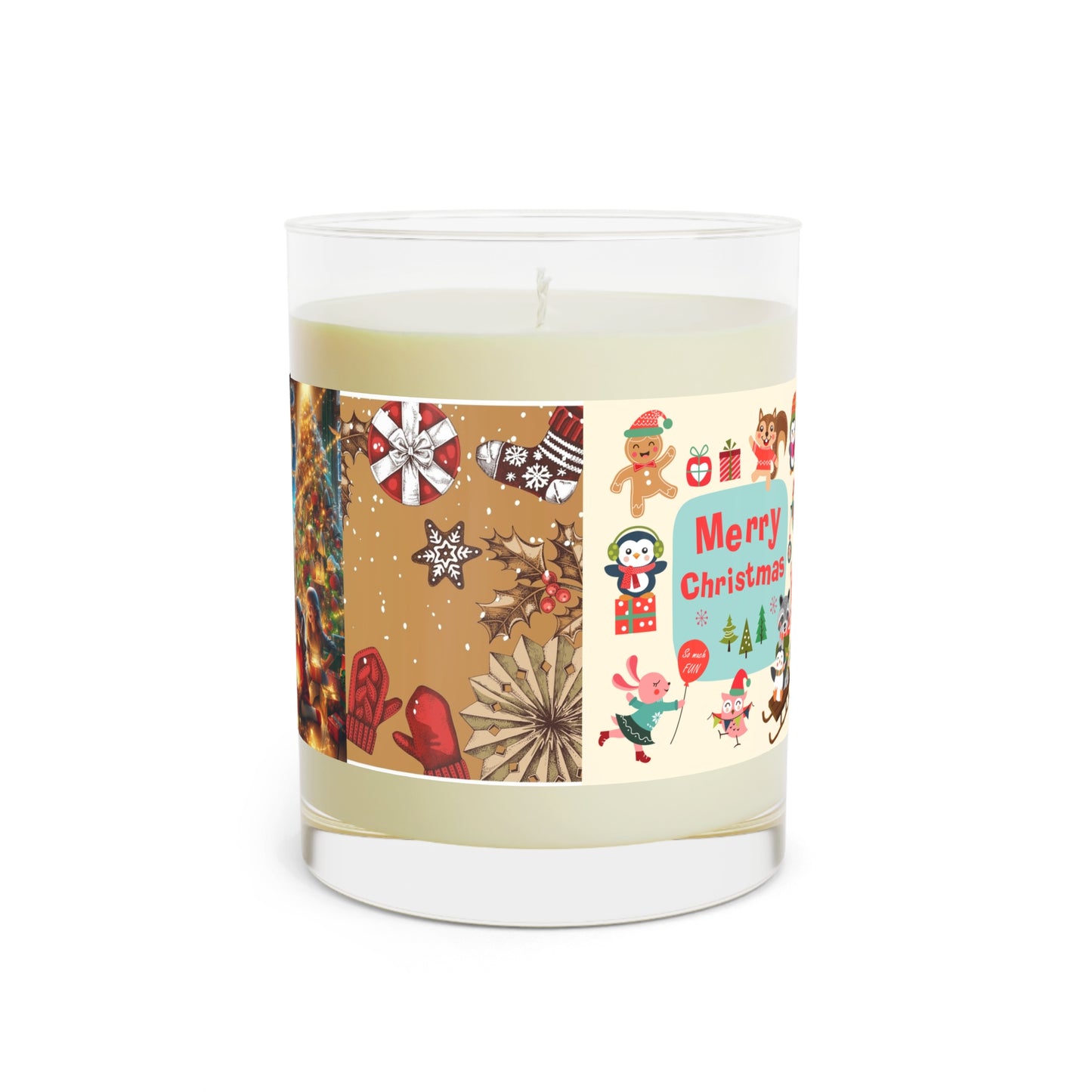 Christmas - Scented Candle - Full Glass, 11oz