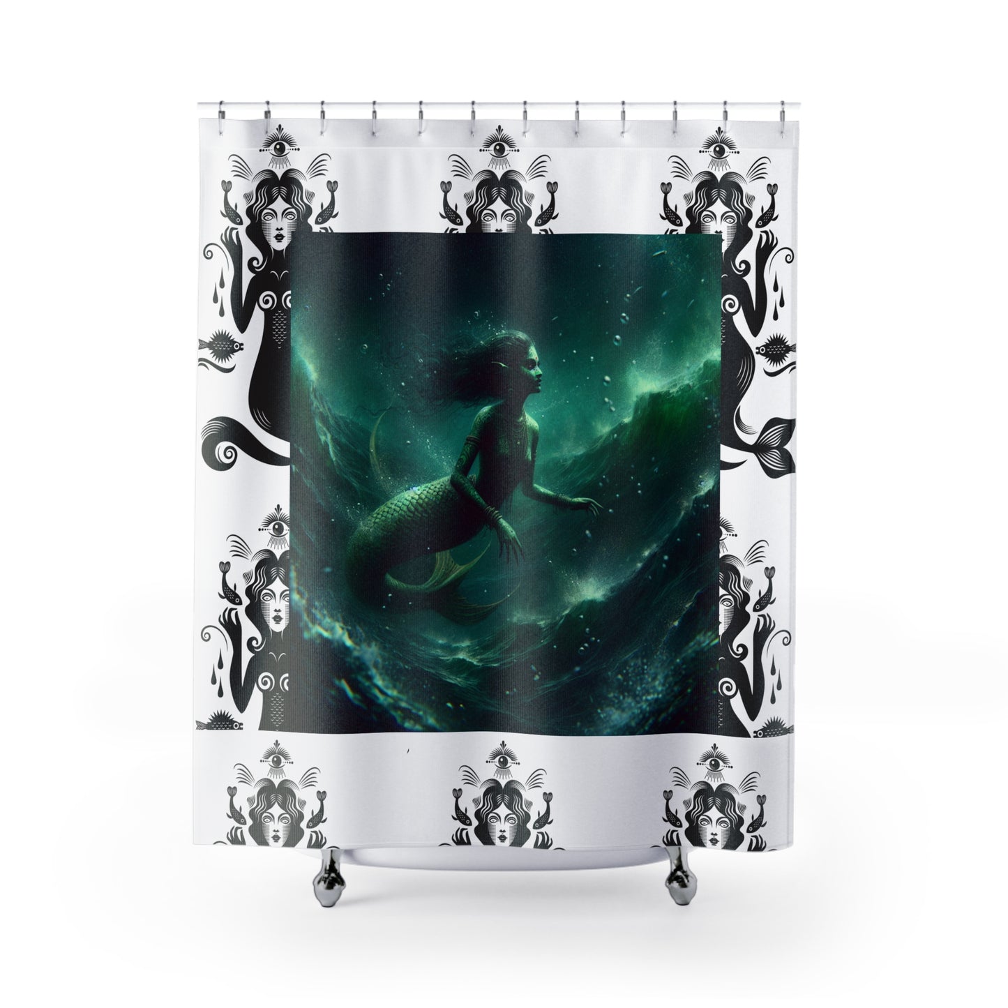 Siren - Shower Curtains