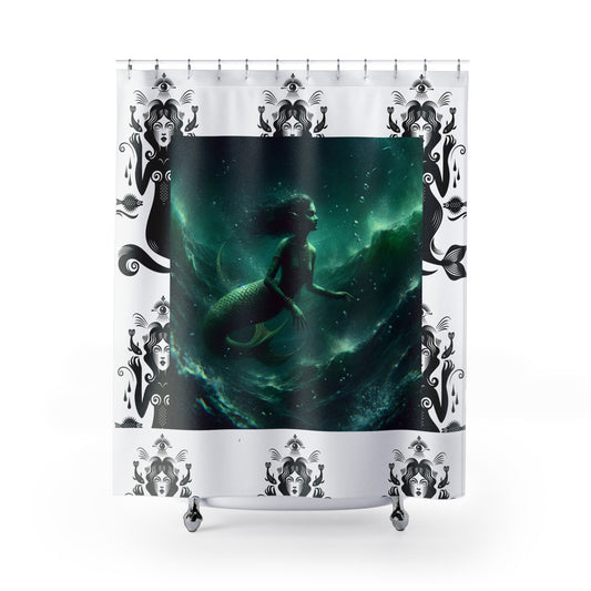 Siren - Shower Curtains