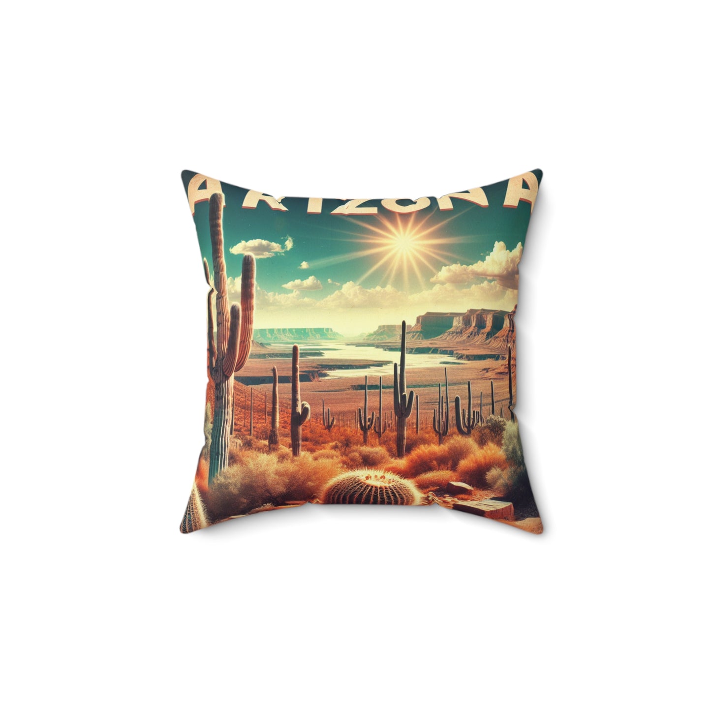 Arizona - Spun Polyester Square Pillow