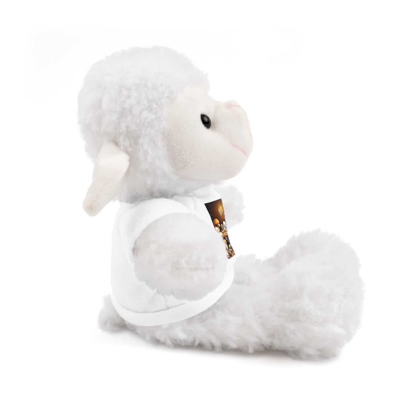 Puppies at Coffee Time - Stuffed Animals with Tee