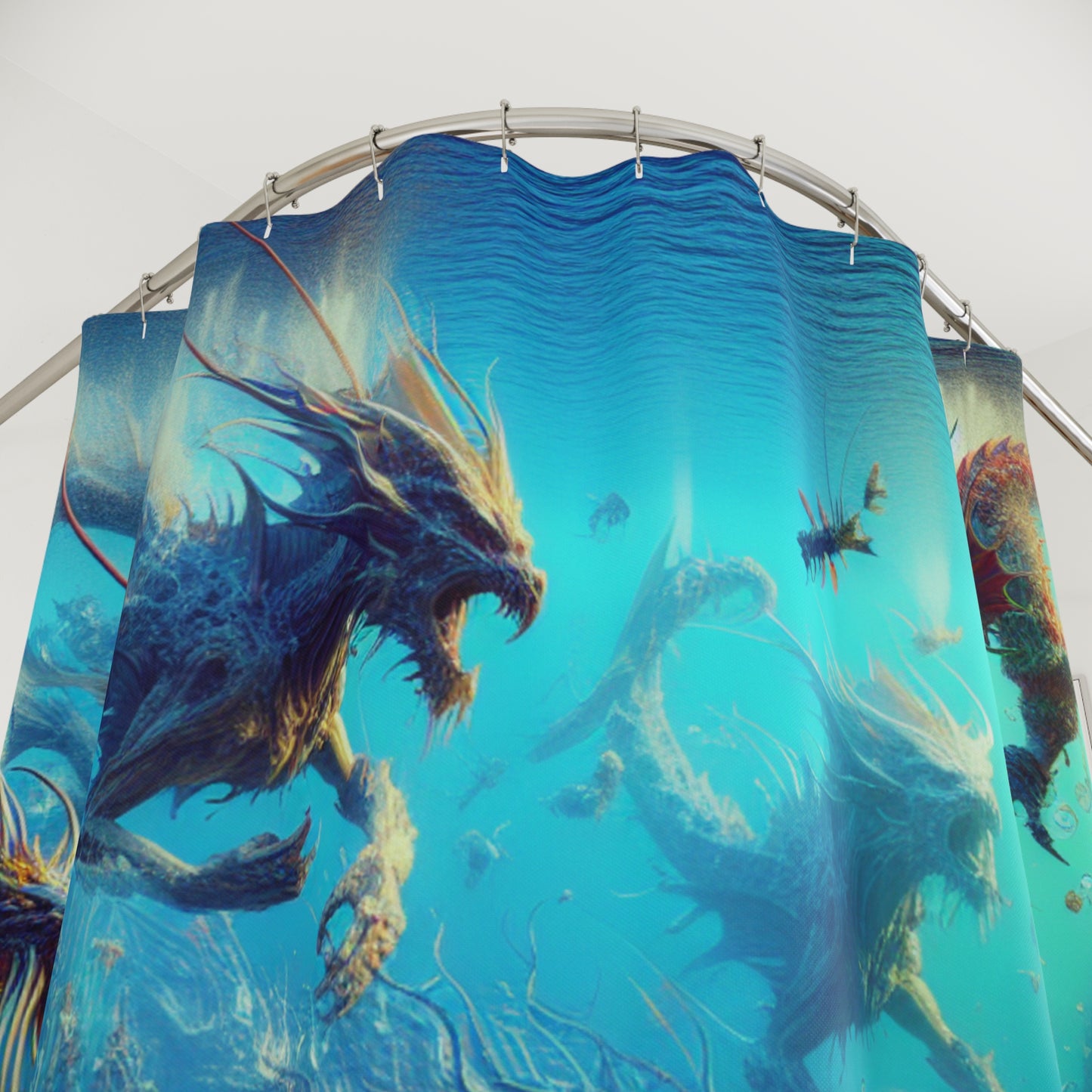 Icean Fantasy  - Shower Curtains