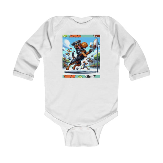 Rottweiler Sports - Infant Long Sleeve Bodysuit