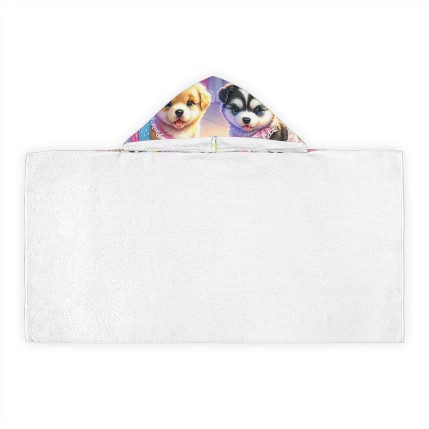 Puppies - Youth Hooded Towel