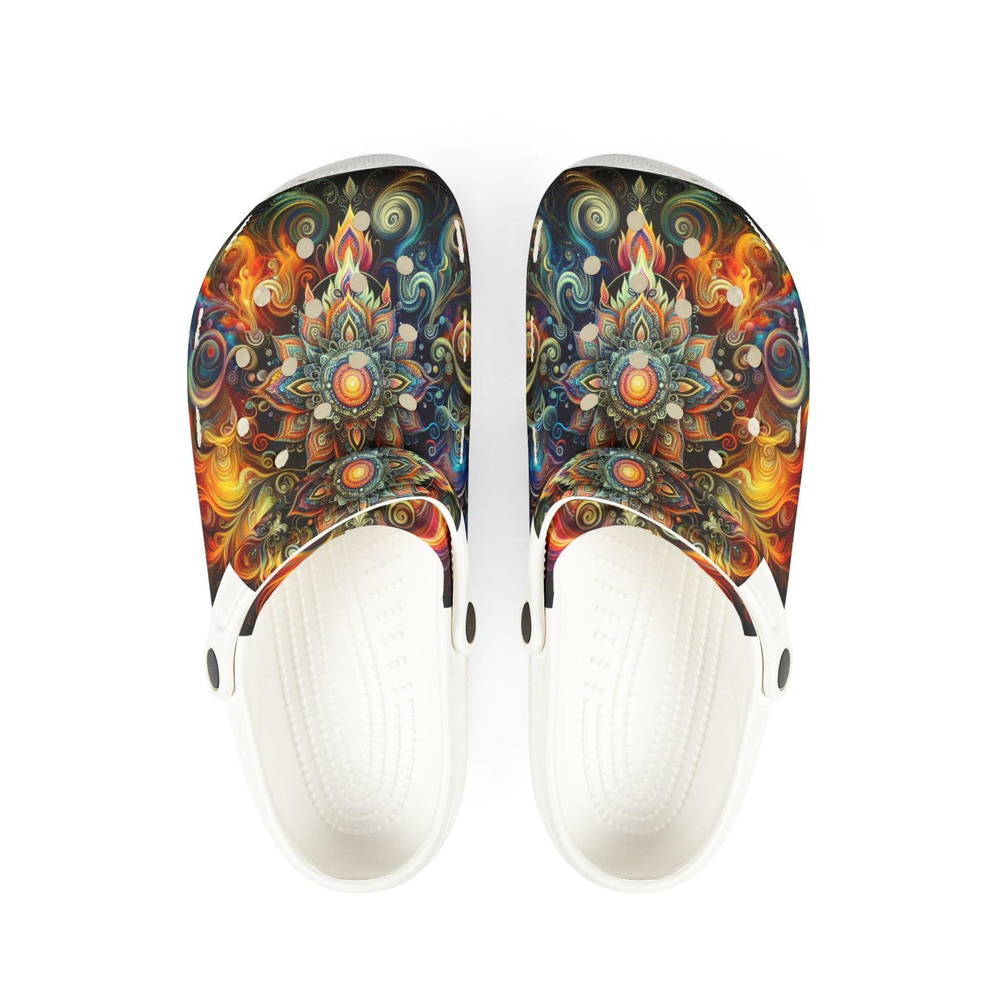 Yogi Meditation - EVA Foam Rubber Shoes (AOP)