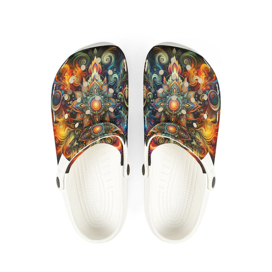 Yogi Meditation - EVA Foam Rubber Shoes (AOP)