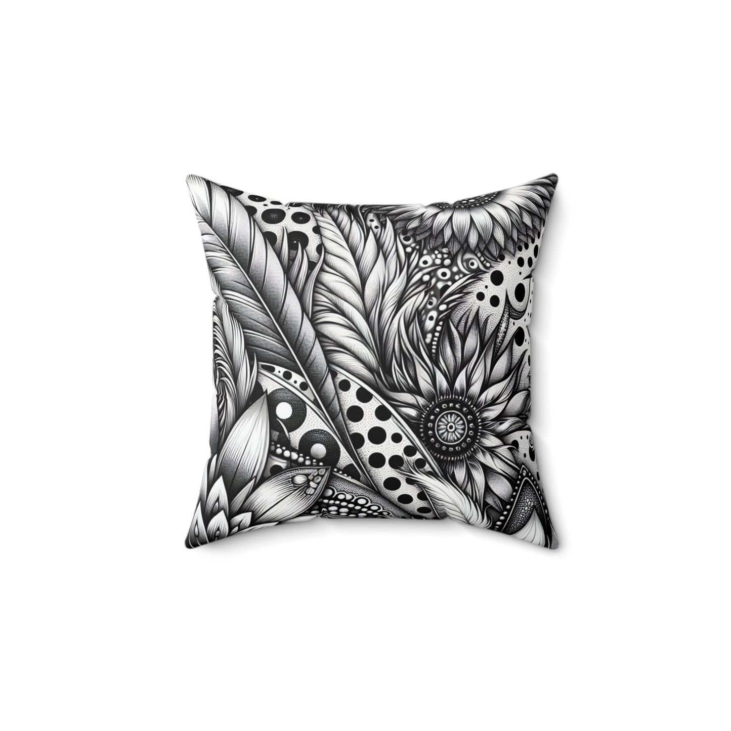 Sunflower Square Pillow