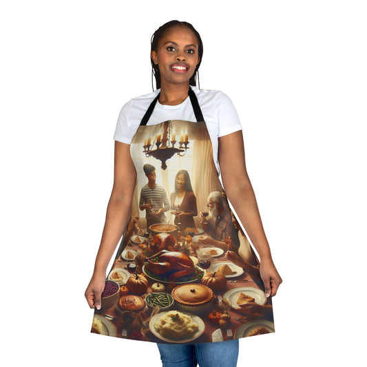 Thanksgiving Day - Apron, 5-Color Straps (AOP)