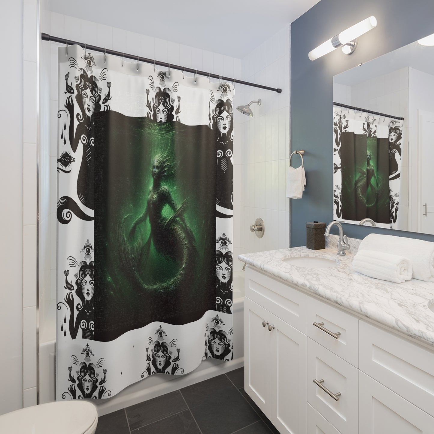 Siren 2 - Shower Curtains