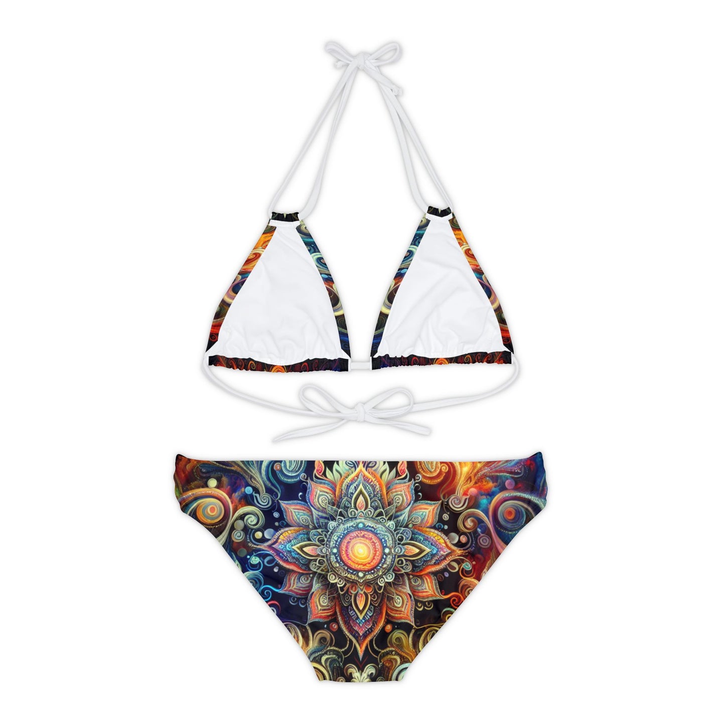 Yogi Meditation - Strappy Bikini Set (AOP)