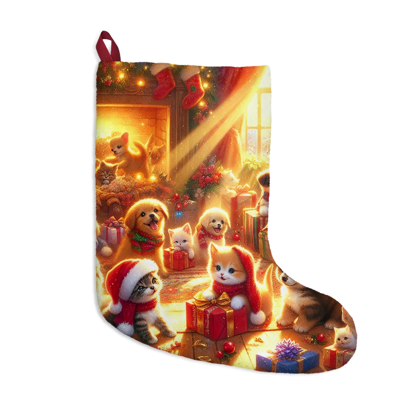 Puppies and Kittens - Christmas Stockings