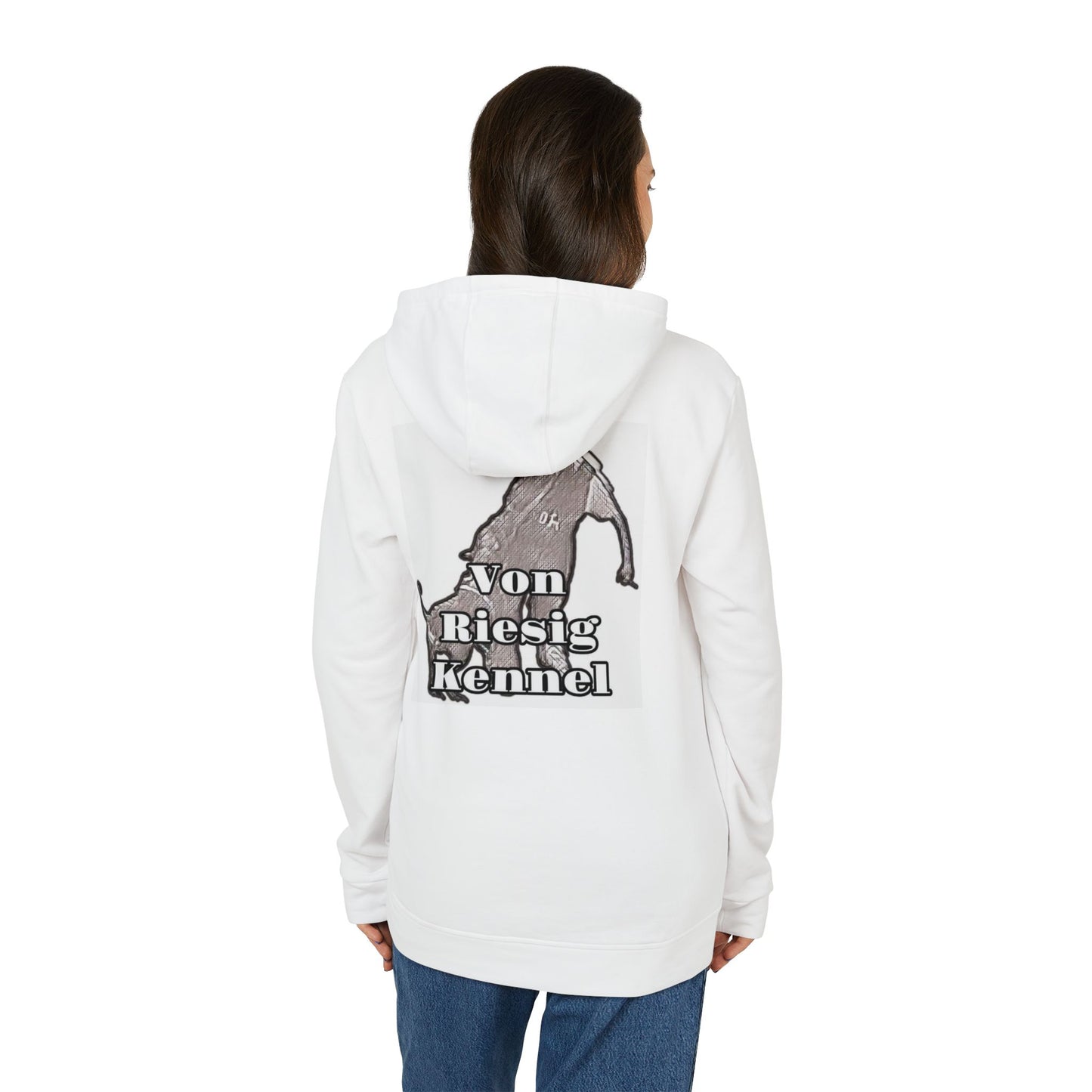 Von Riesig Kennel Logo - adidas Unisex Fleece Hoodie