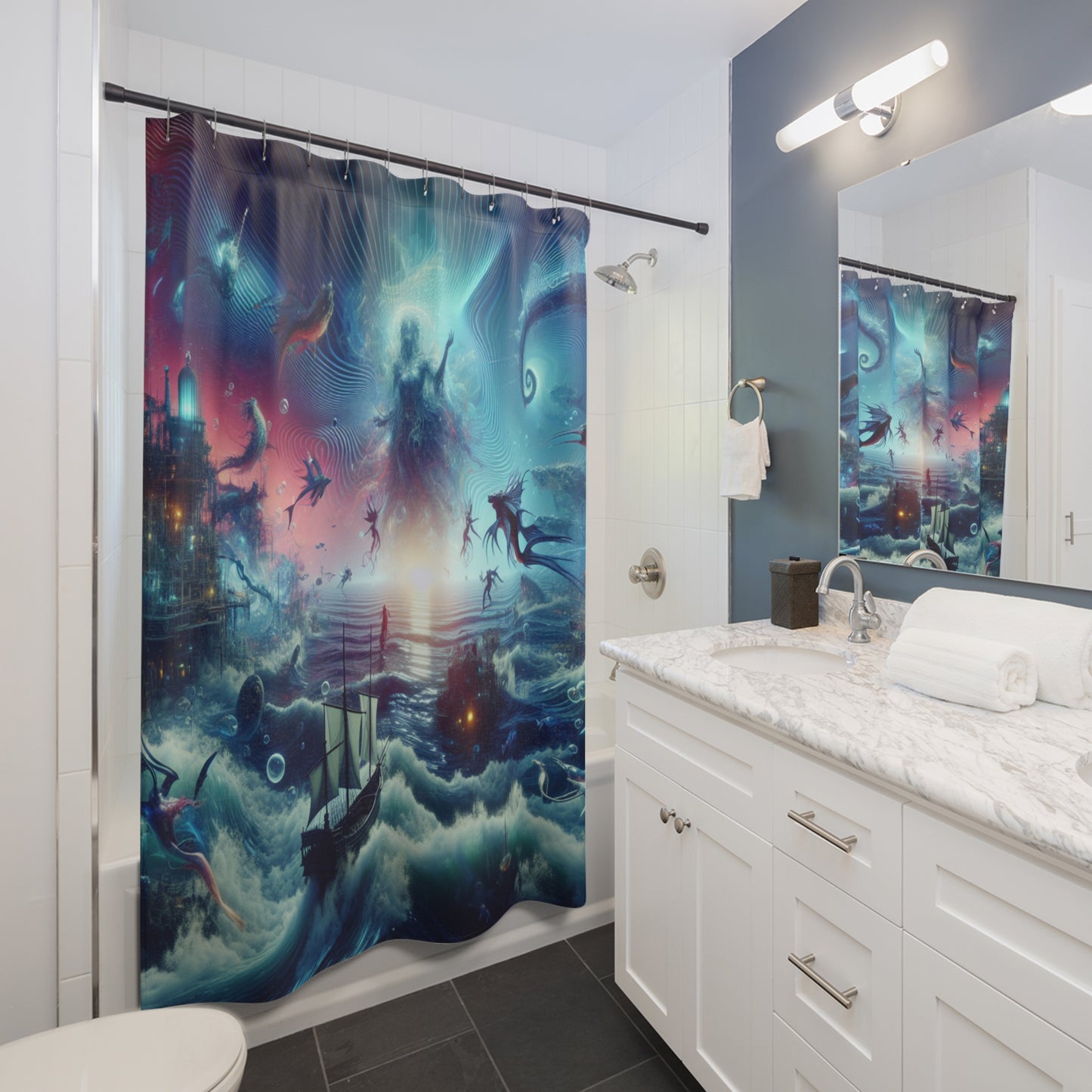 Ocean/Sea - Shower Curtains