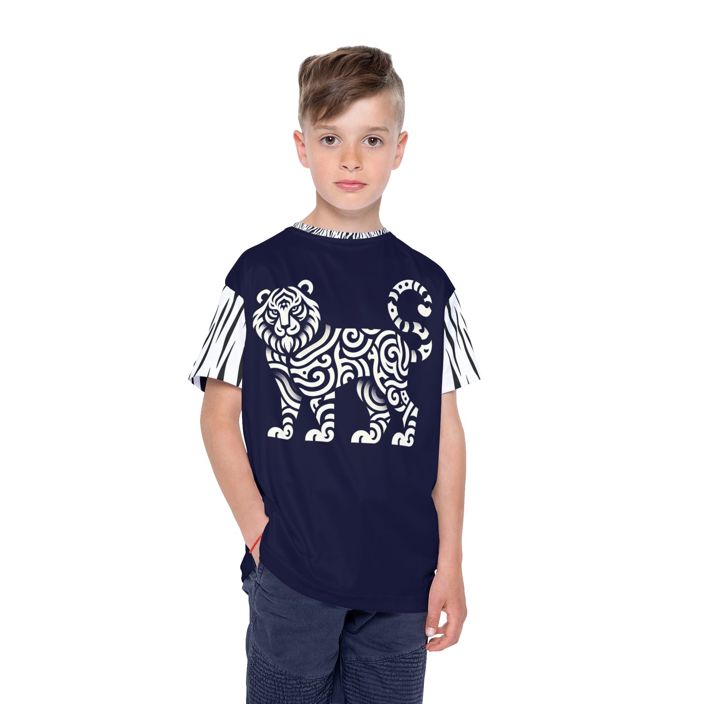 Tiger - Kids Sports Jersey (AOP)