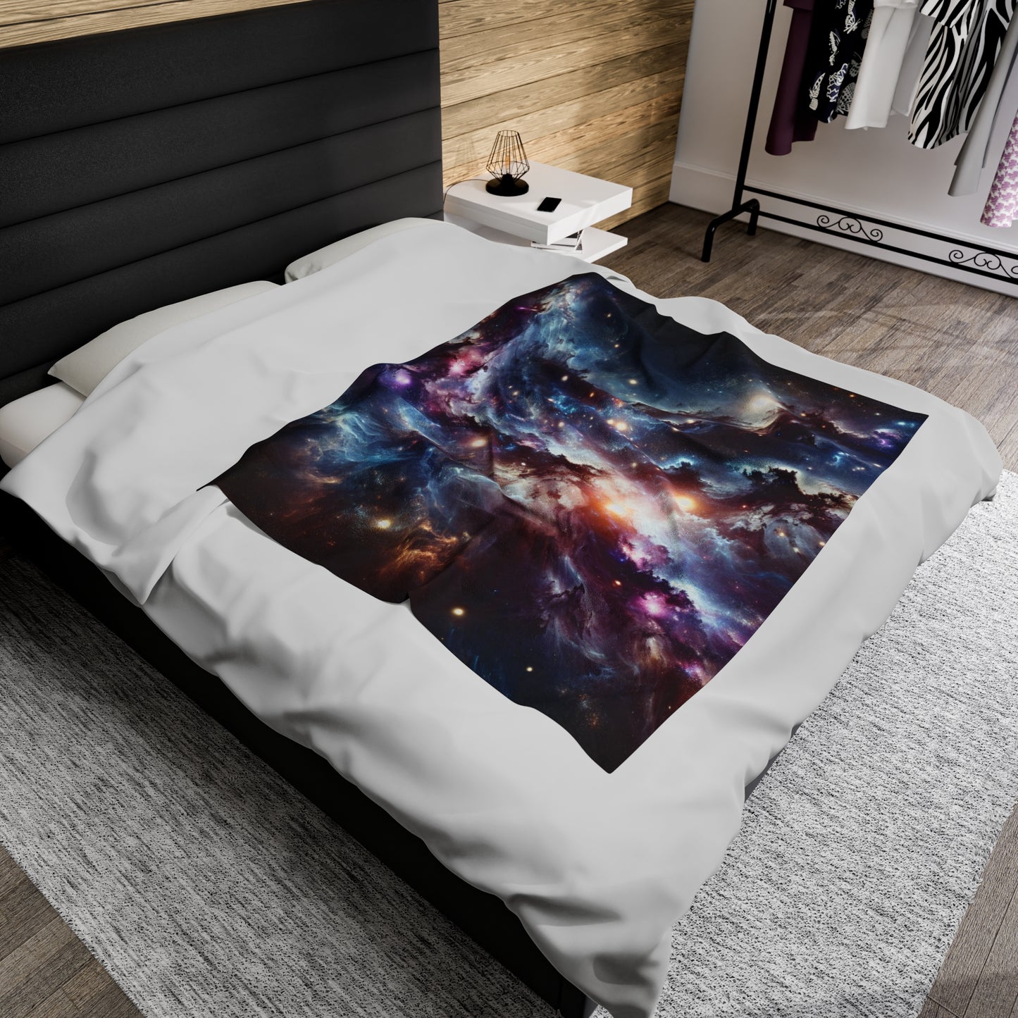 Universe - Velveteen Plush Blanket