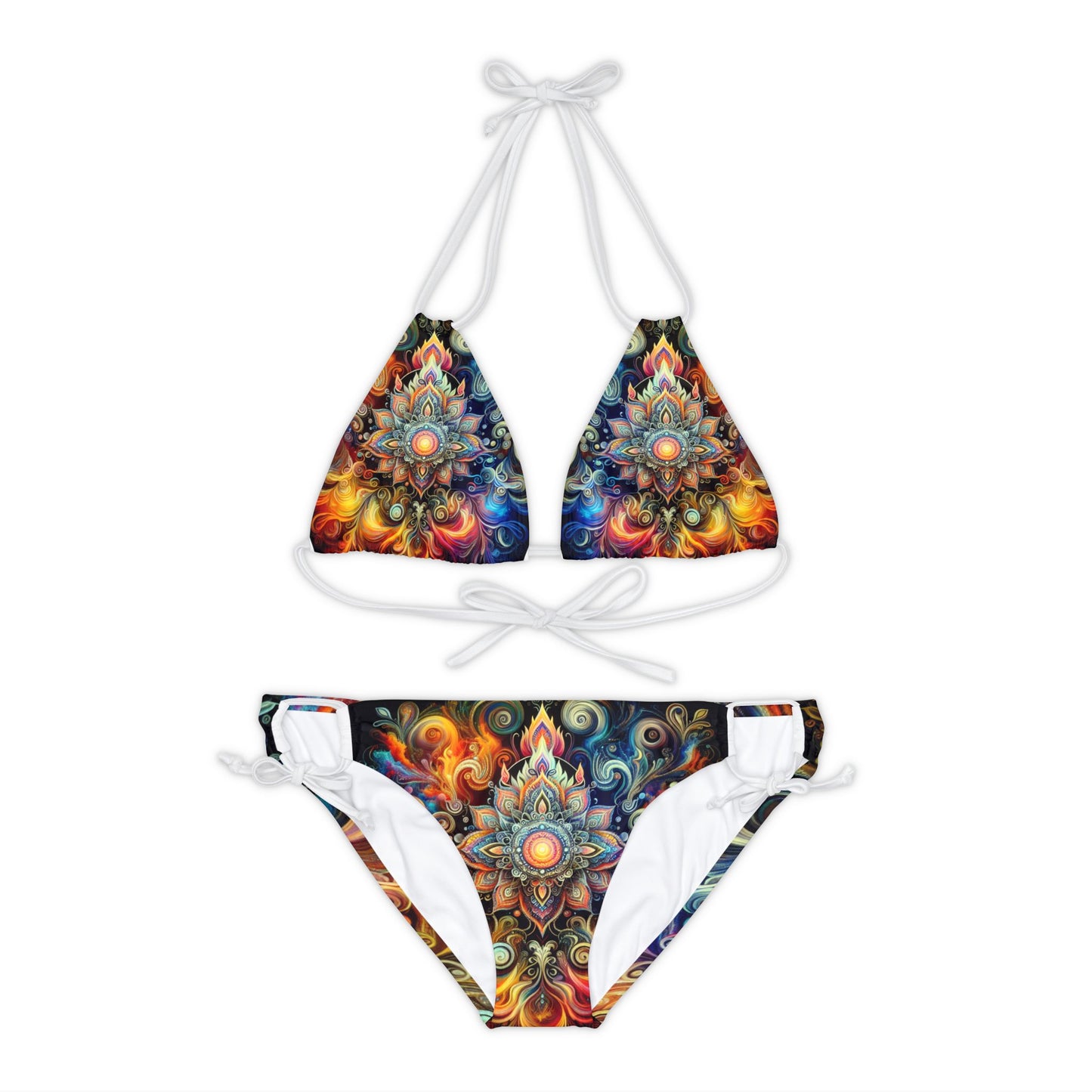 Yogi Meditation - Strappy Bikini Set (AOP)