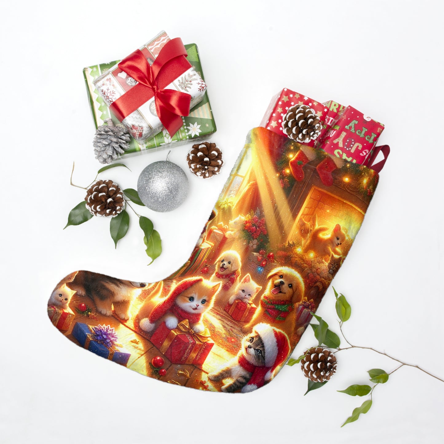 Puppies and Kittens - Christmas Stockings