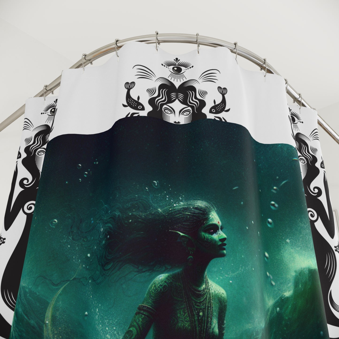 Siren - Shower Curtains